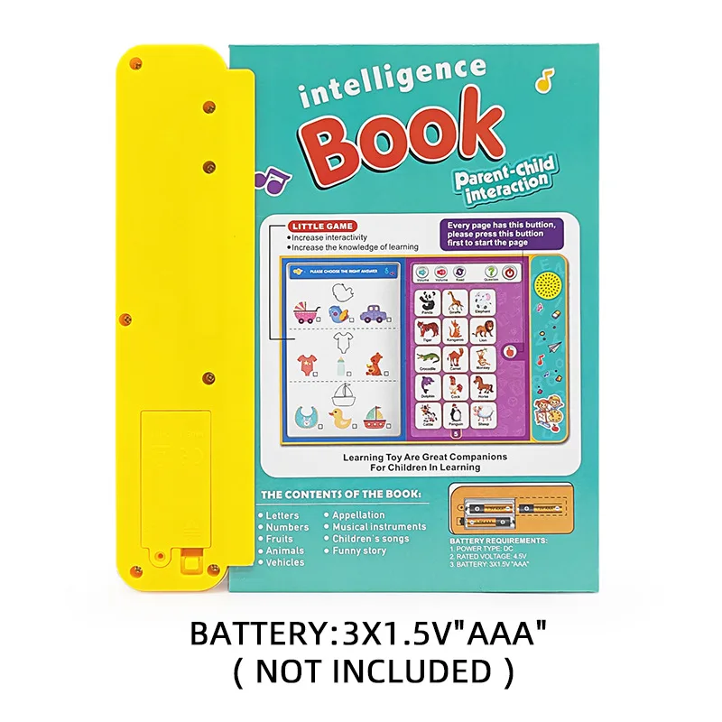 English Point Reading Toy Children's Early Educational Toys Multi Ebook Toddlers Learning English Audible Book Birthday Gifts 5