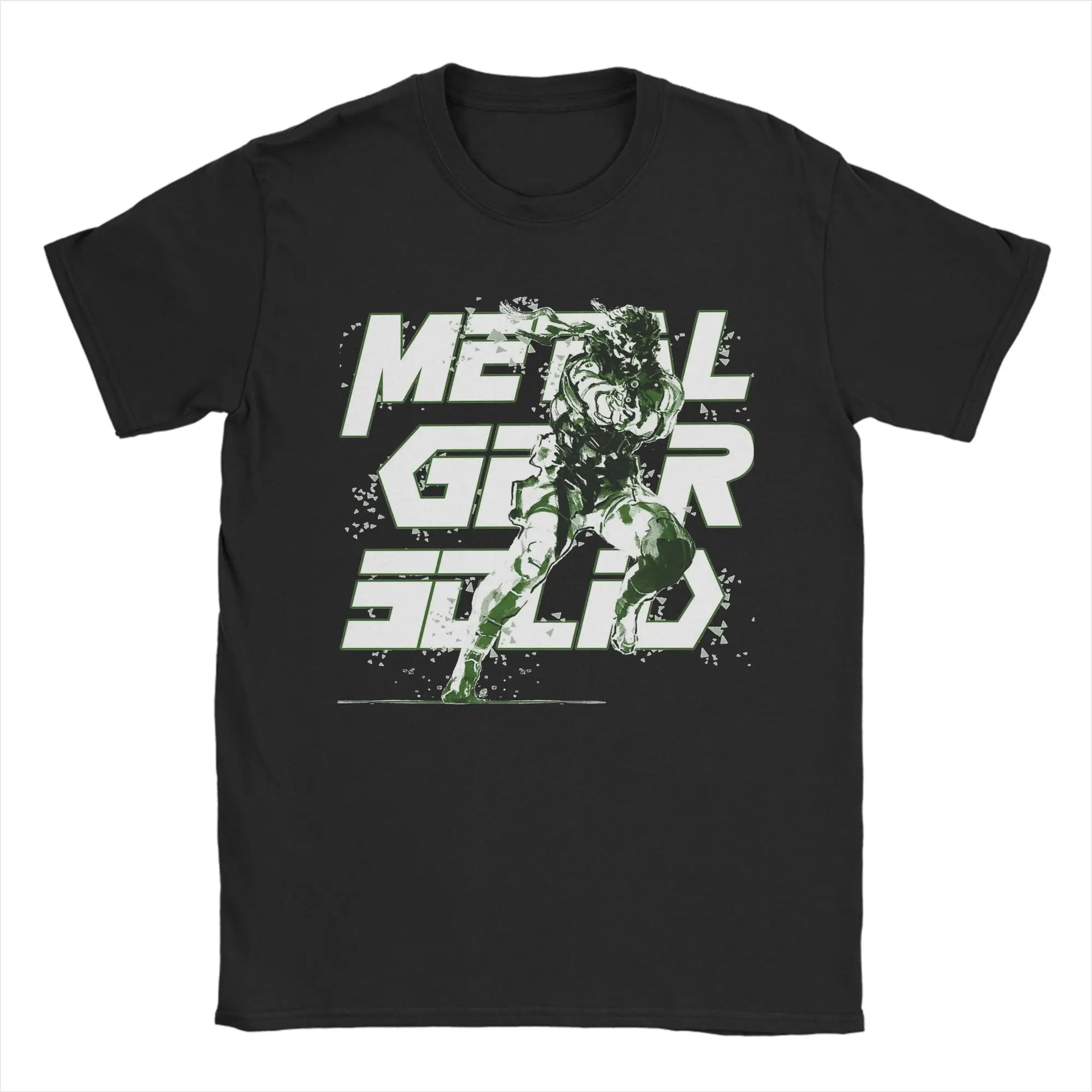 Men's 100% Cotton Funny Gaming Graphic T-Shirt - Crewneck, Short Sleeve