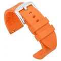 Orange-silver buckle