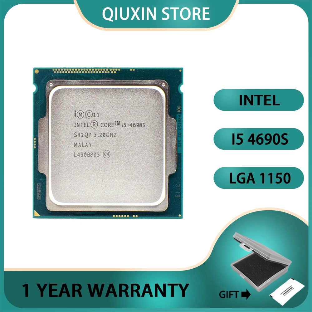 Processore Cpu Intel Core I5 4690S Lga 1150 3.2Ghz Quad-Core 6M 65W