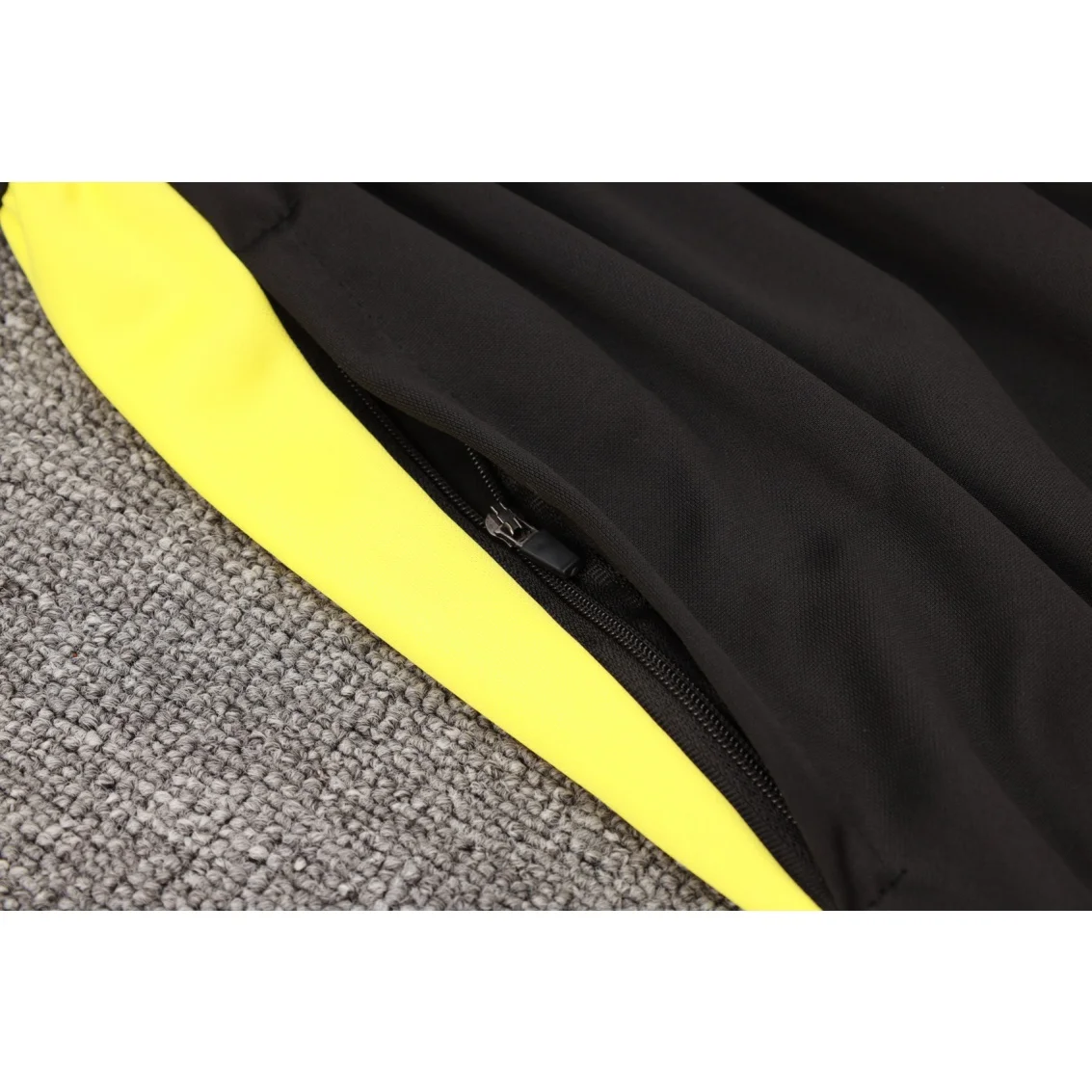 Adidas Soccer Jerseys Men Durable Versatilecropped Trousers Short-sleeved Comfortable Training Suit Yellow and Black