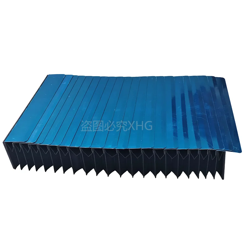 Customized Steel Protective Dust Cover Trilho de Pano Telescópico Escudo Machine Guard Metal Seta Cnc Bellow Todos os Modelos