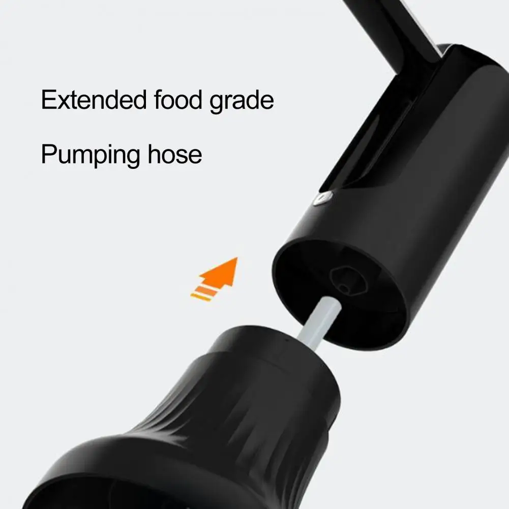 Led Display Water Dispenser Rechargeable Battery Water Pump Portable Electric Pump with Foldable Spout Led for Easy