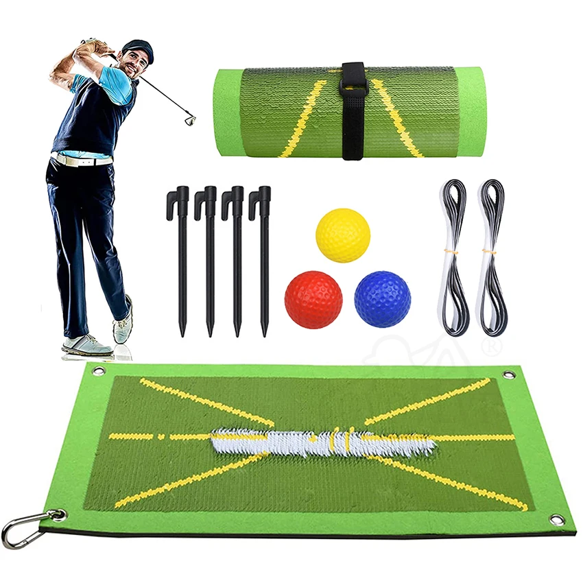 GolfMatThatShowsSwingPathAnalyzerGolfTrainingMatforSwingDetectionBattingGolfSwing.jpg