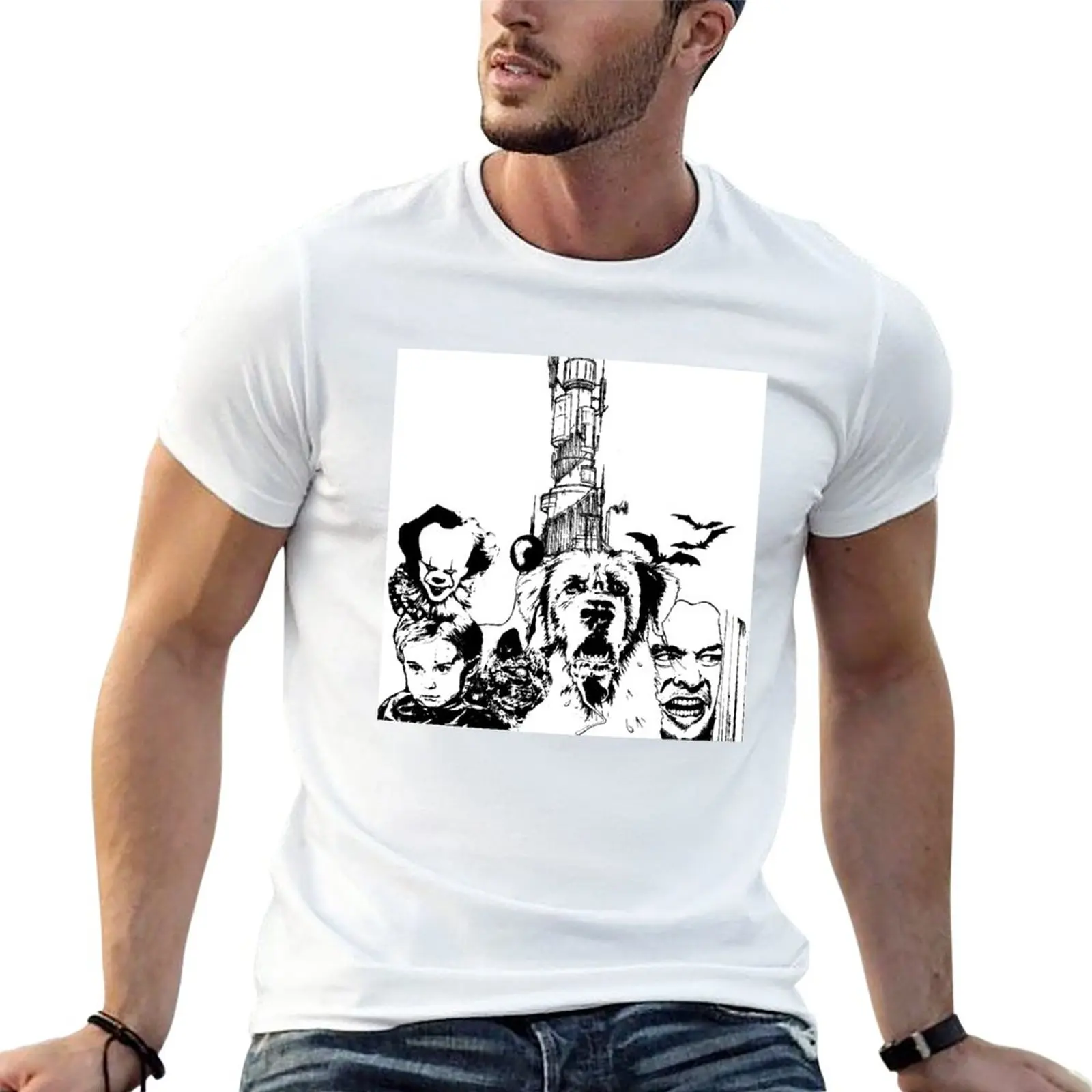 

New Stephen King Stories. T-Shirt black t shirt anime clothes men t shirts