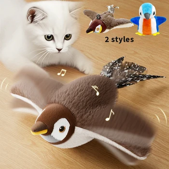 Rechargeable Flapping Bird Cat Toy 1