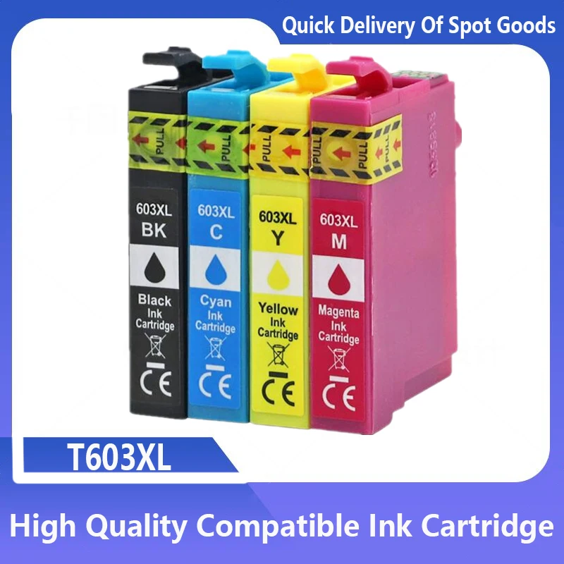 Cartuccia D'Inchiostro Compatibile T603 603Xl 603 Xl E603 Per Stampante Epson Xp 2100 2105 3100 3105 4100 4105 2810 2830
