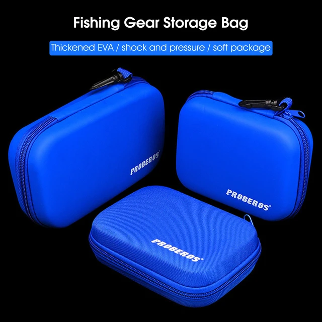 Portabale Fly Fishing Lure Spinner Spoon Bait Foam Box Trout Flies Fishook  Fish Hook Hard EVA Storage Case Container Fishing Bag - AliExpress