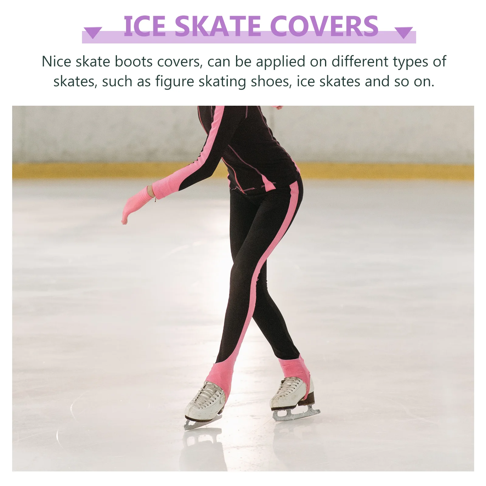 Portable Boot Protectors Ice Skates Covers Wear Resistant Covers Anti Dirty Boot Cover Skating Accessory Hockey Skate Guard