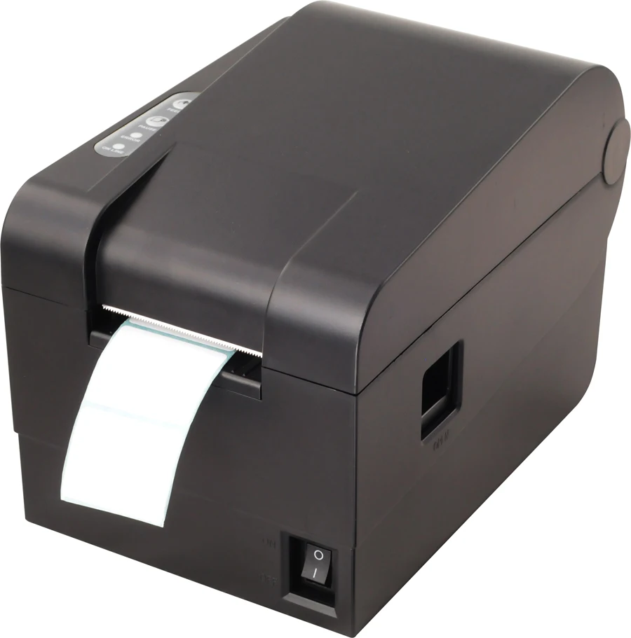 Xprinter XP-235B 58mm USB POS 시스템 감열 바코드 스티커 프린터 직접 감열 인쇄 203dpi 1년 보증 재고 있음
