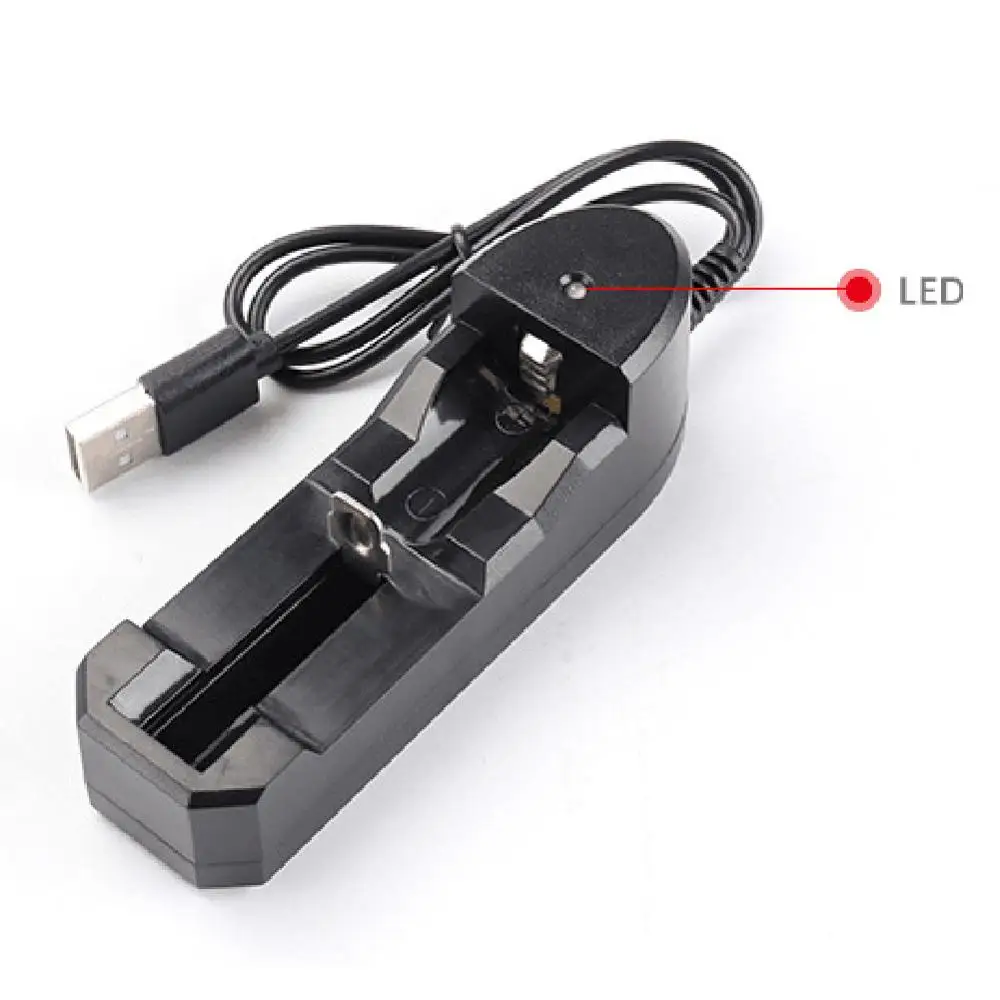 18650 Smart Battery Charger One Slot Li-ion Battery AC Charger Adapter Universal USB Connector For 18650 18500 16340 14500 26650 charger adapter battery charger battery charger adapter