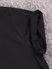 Black Solid Color Clothing Male T Shirts High Quality New Tshirt Summer Casual Cotton Tops Hip Hop Breathable Tee Clothes 3