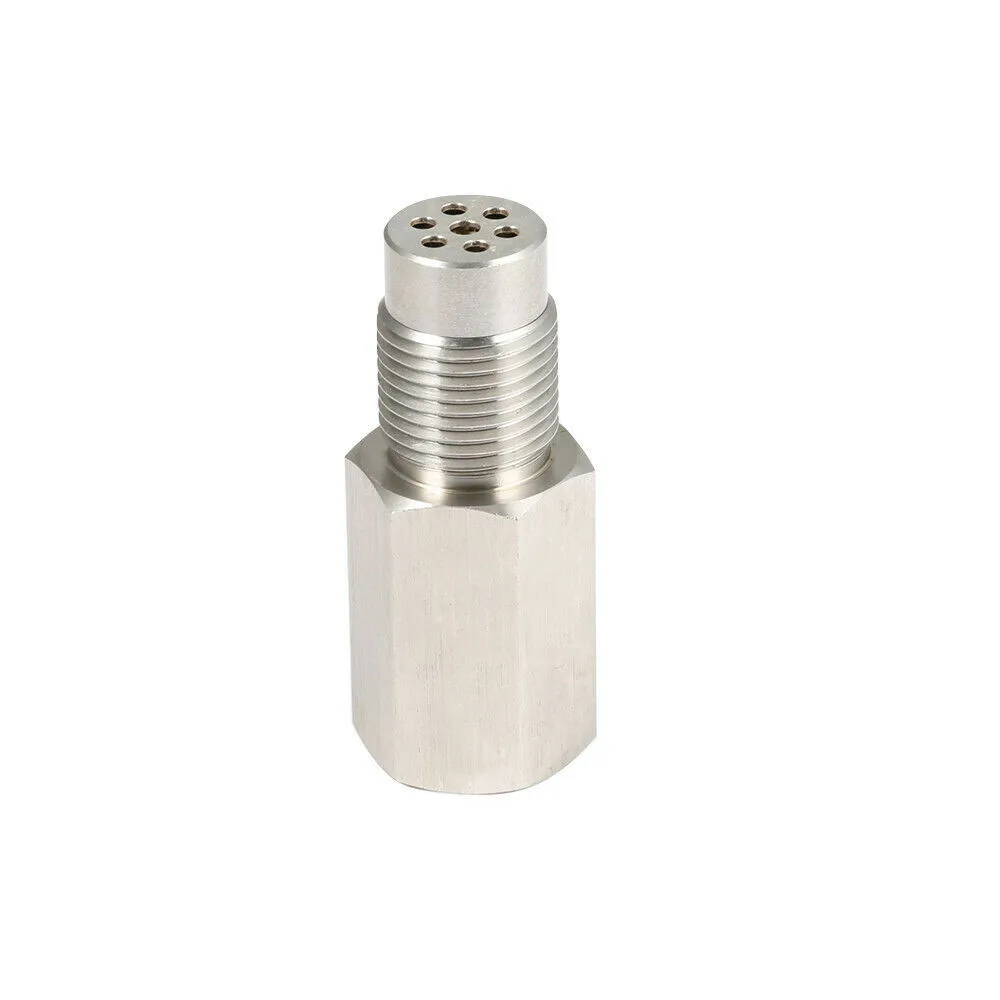 Oxygen O2 Sensor Spacer Adapter Engine Light Oxygen Sensor Simulator Extender M18X1.5 Catalytic Converter CEL Eliminator Check o2 sensor extender spacer