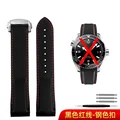 Black red Silver
