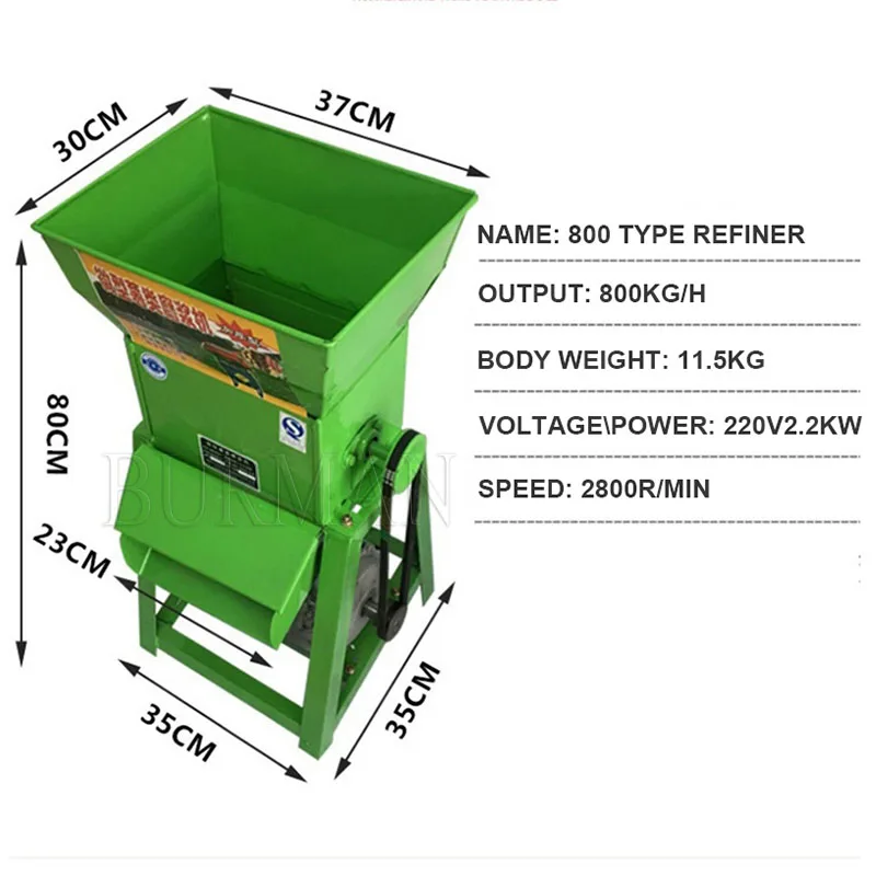 Small Electric Cassava Grinding Machines Sweet Potato