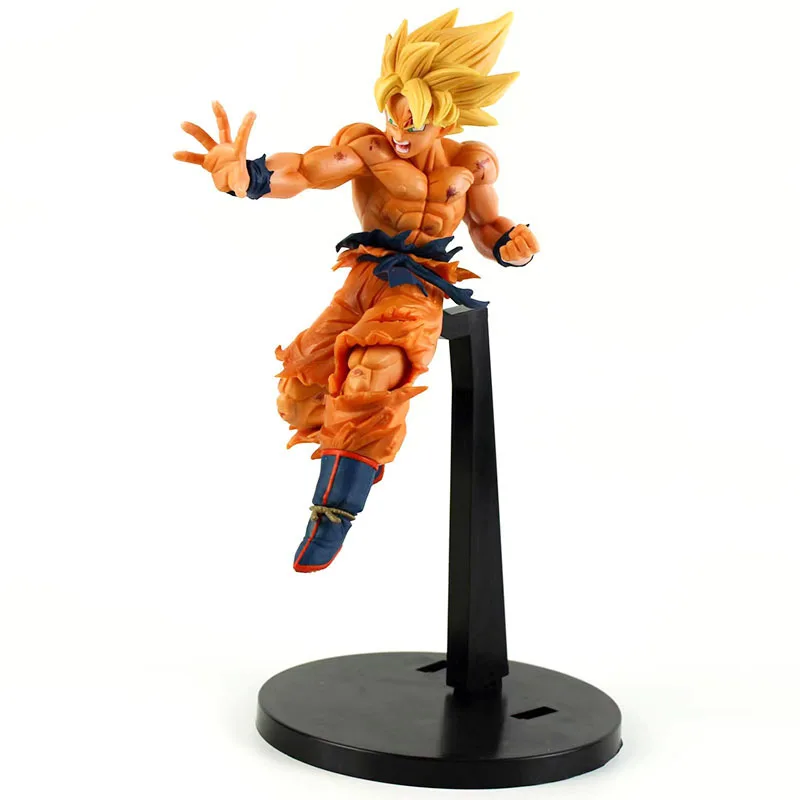 Anime Dragon Ball Z Figures Father and Son Shock Wave Son Goku Gohan Action Figure Doll Anime PVC Collection Burdock Model Toys