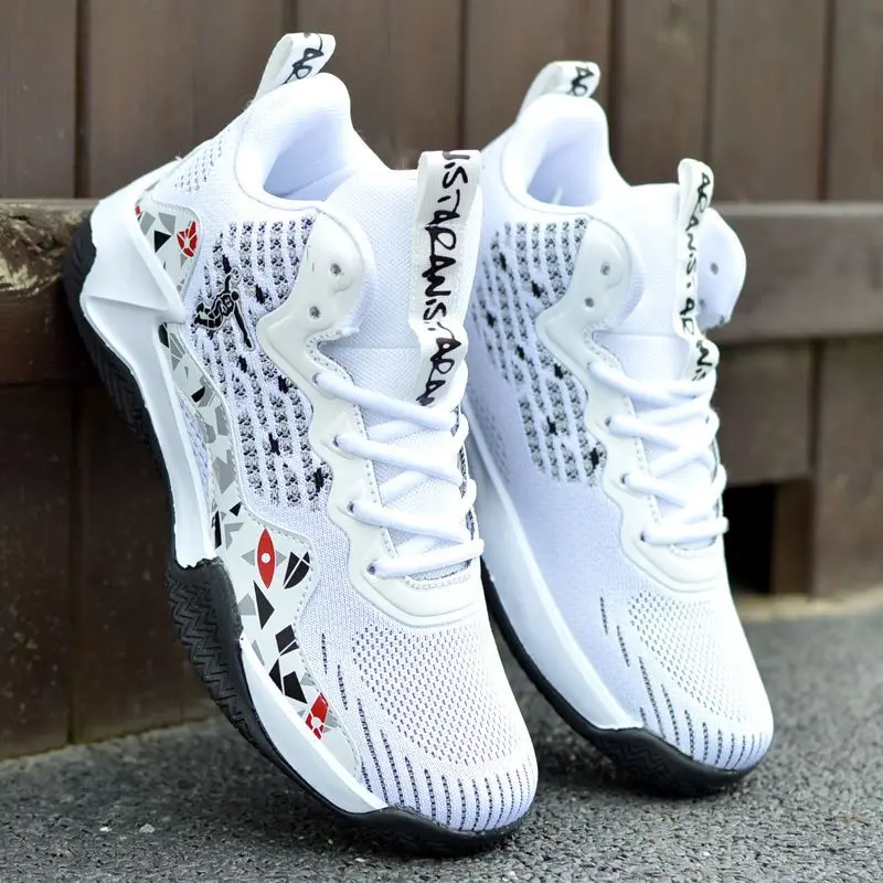 

New 2024 White Men Sneakers High Quality Shoes Men Luxury Cushioning Non-Slip Training Basketball Footwear Zapatillas Hombre