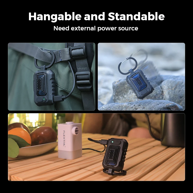 Outdoor Mosquito Repeller with IPX4 Waterproof Protection and Battery-Free Operation
