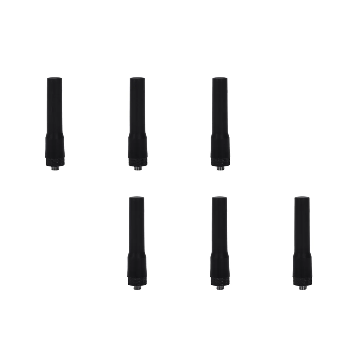 

6X SF20 Dual Band SMA-F Soft Antenna for UV5R UV5RA/Plus BF888S Black New