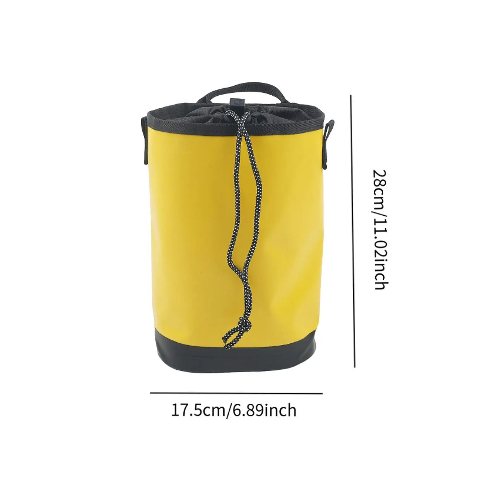 Rock Climbing Rope Bag Caving 5L Large Capacity Work Outdoor Sports Equipment Portable Gardening Rope Organizer Tool Storage Bag