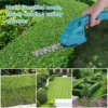 E-5 Lithium Cordless Electric Hedge Trimmer Handheld Dual-Purpose Hedge Trimmer Bush Trimmer for Pruning Shrub Branch Lawn 3