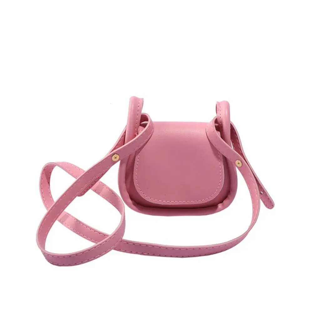 Solid Color Mini Crossbody Bag Simple Small Square Bag Leather Lipstick Makeup Bag Fashion Design PU Handbag Women