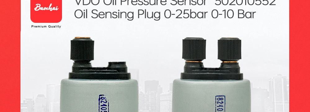 Description Picture 5 of itemVDO Oil Pressure Sensor   Oil Sensing Plug 0-25bar 0-10 Bar   Universal VDO 1/8 NPT Oil Pressure Sensor for Generator