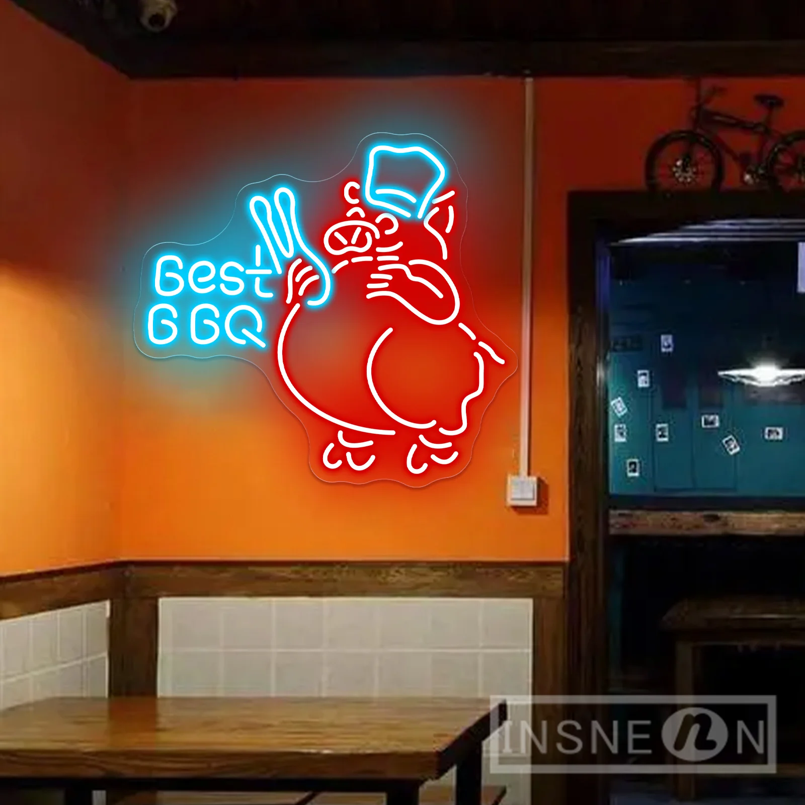 

Neon Signs BBQ Neon Lights Neon Light for Shop Beer Bar Bedroom Room Hotel Gameroom Party Wall Decoration ART Neon Sign Lights