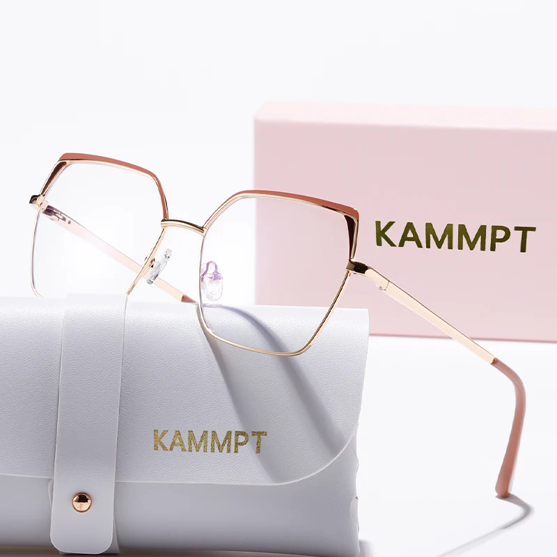 نظارات نسائية من KAMMPT بحجب الضوء الأزرق ، نظارات...