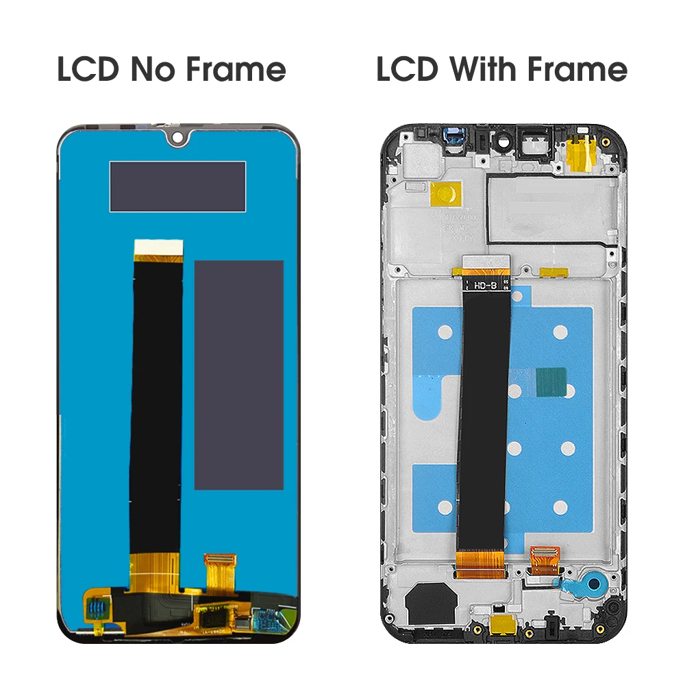 화웨이 Y5 2019 LCD 디스플레이, 아너 8S 터치 스크린, 프레임 AMN-LX9 포함, 2019 디스플레이, LX1 LX2