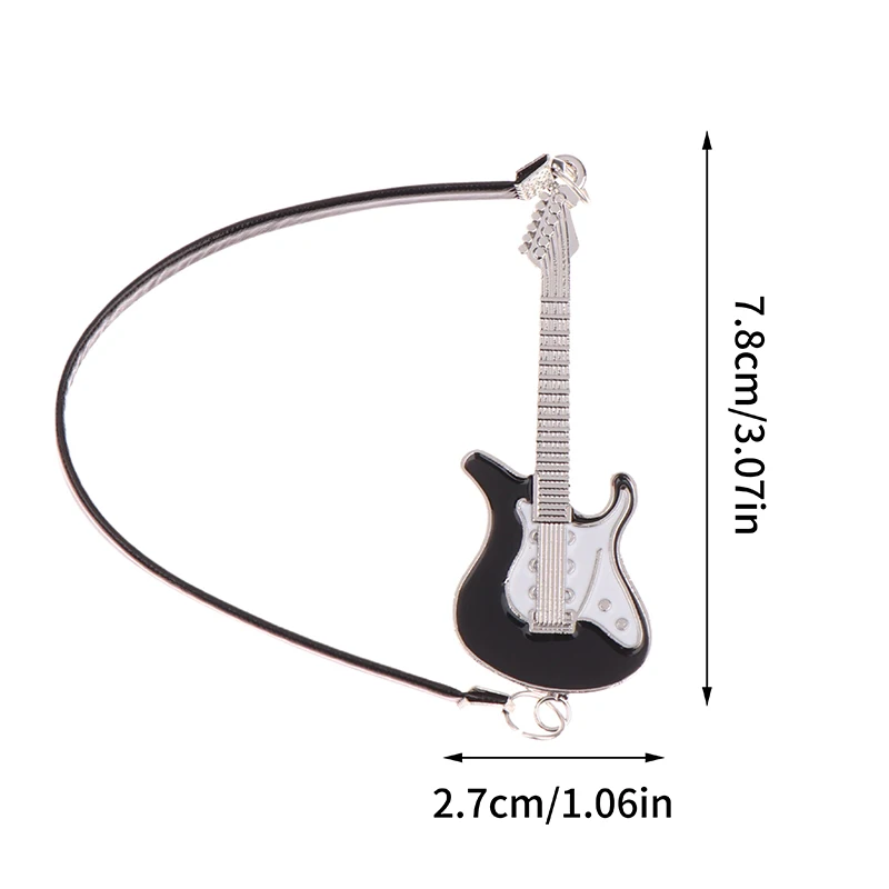 1:12 Dollhouse Miniature Guitar Model Musical Instruments Ornament Doll Micro Scene Construction Props 6