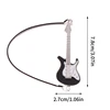 1:12 Dollhouse Miniature Guitar Model Musical Instruments Ornament Doll Micro Scene Construction Props 6