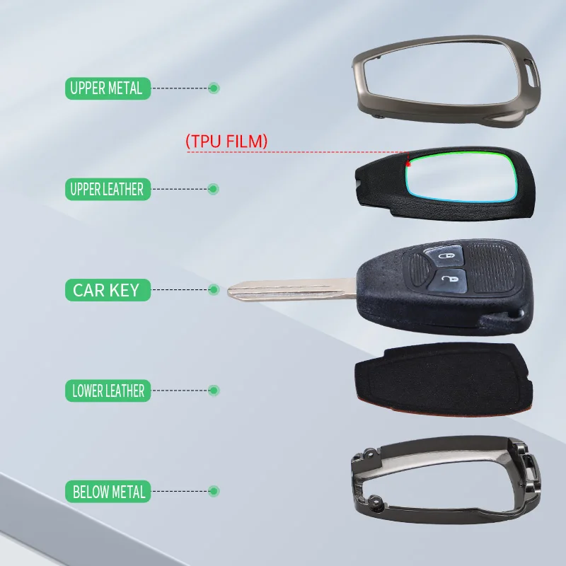 Premium Car Key Case Cover - Sleek and Durable Protection