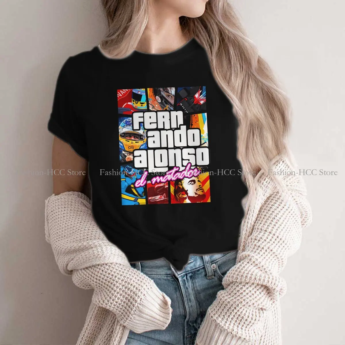 Camiseta de poliéster GTA, camisa de alta calidad, HIPHOP, Idea de