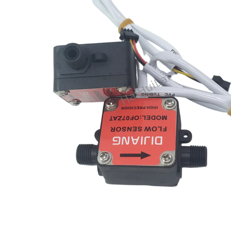 G1/4 Oval Gear Flow Meter High Precision Oil Flow Sensor Special Use In Cooking Machine Hall Flowmeter Fuel liqud Indicator