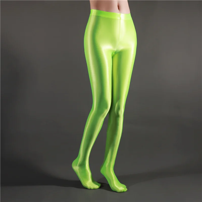 Fluorescent Green Pantyhose Stockings 
