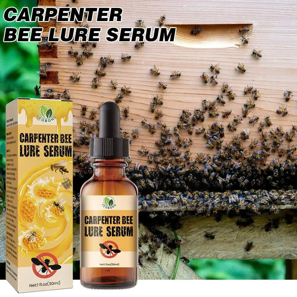 

60ml Bee Attractant Spray Lure Bait Honey Tool Hive Colony Beekeeping Honey Pots Attract Trap Bee Equipment O1K2