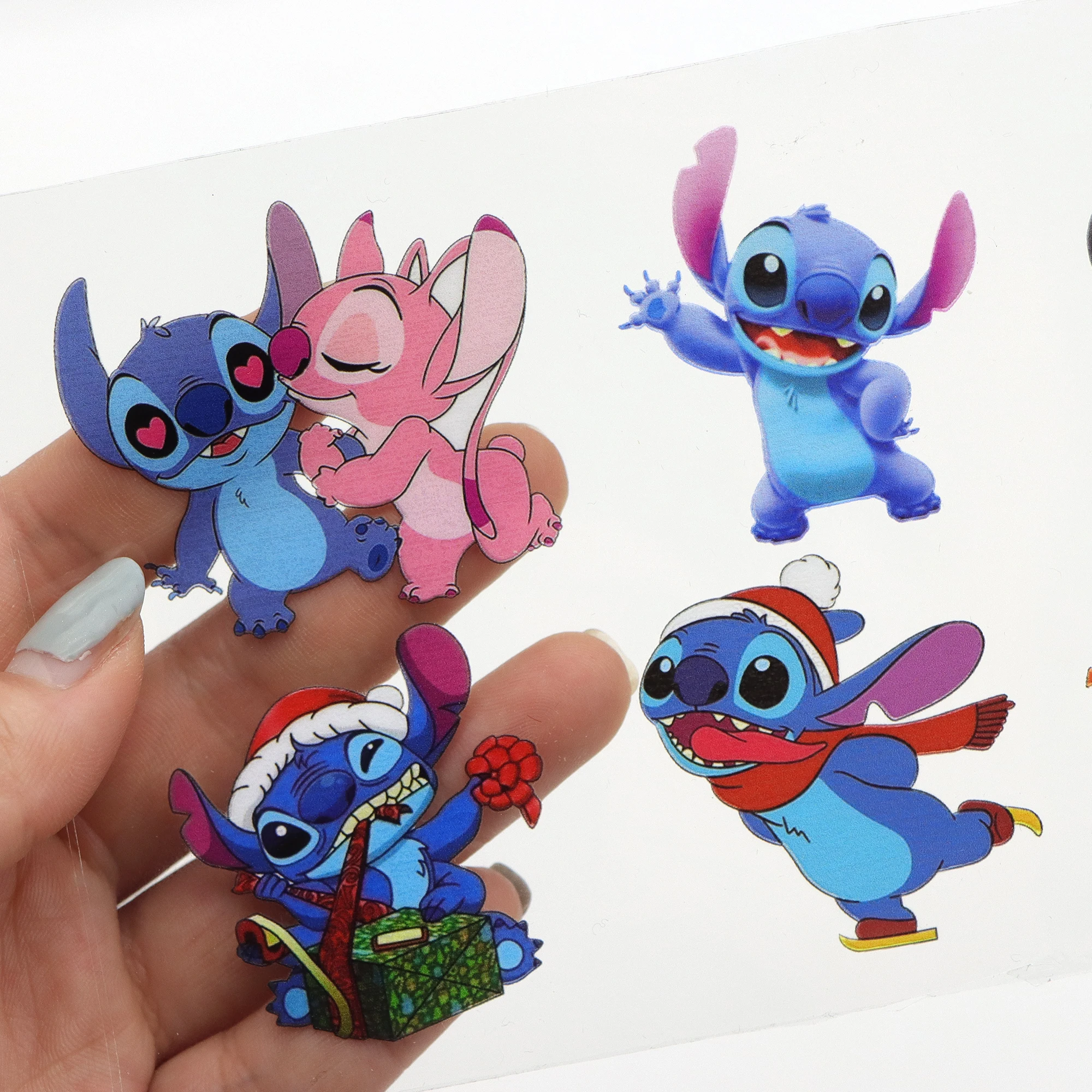 Disney Lilo And Stitch UV DTF Stickers For Glass Cup Decoration