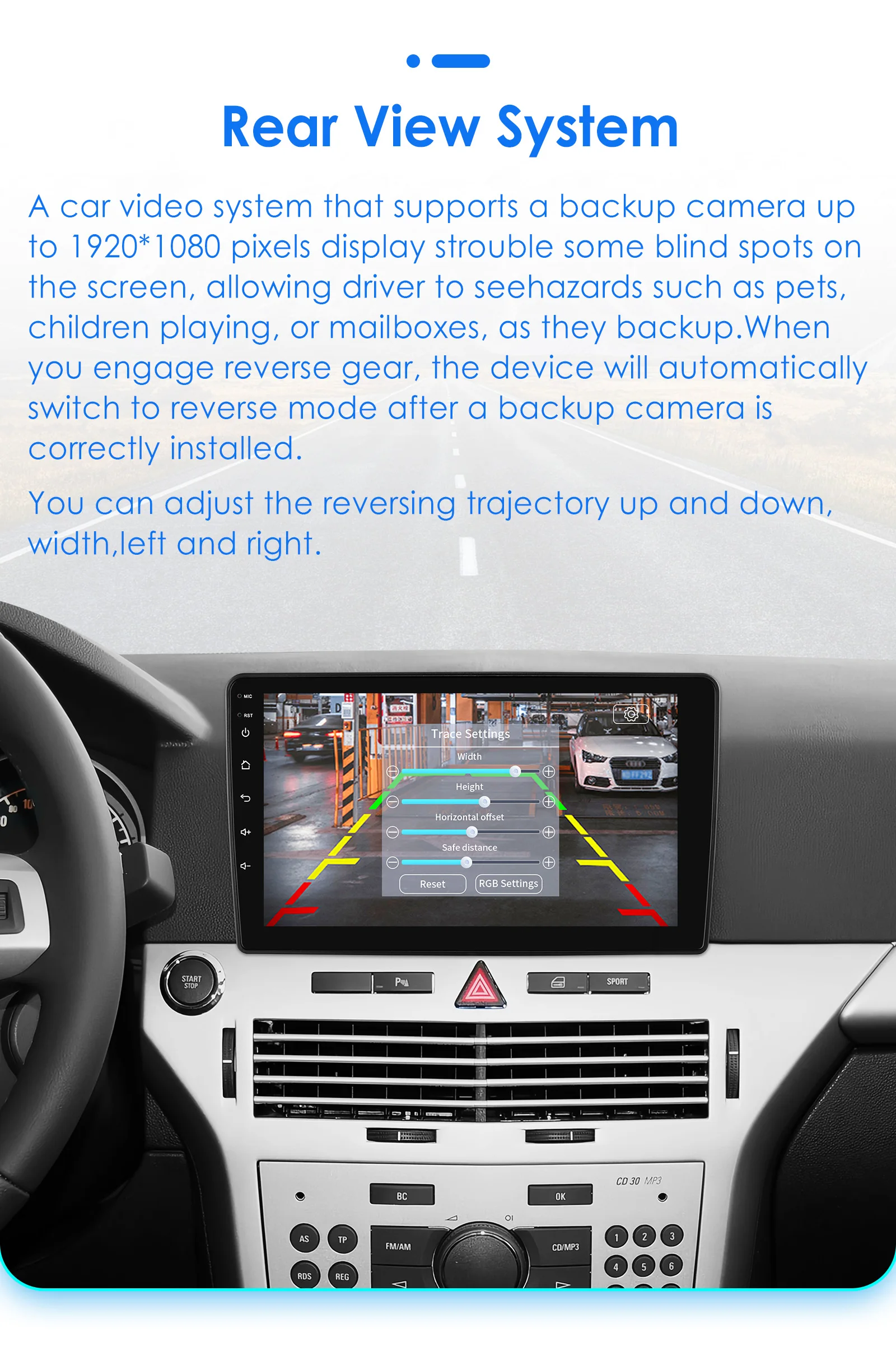 Hizpo 8G 128G 2Din Android 14 Radio de coche para Opel Astra H 2006 - 2014 AI Multimedia de coche GPS 4G BT DSP Carplay 360 cámara UIS7862 4