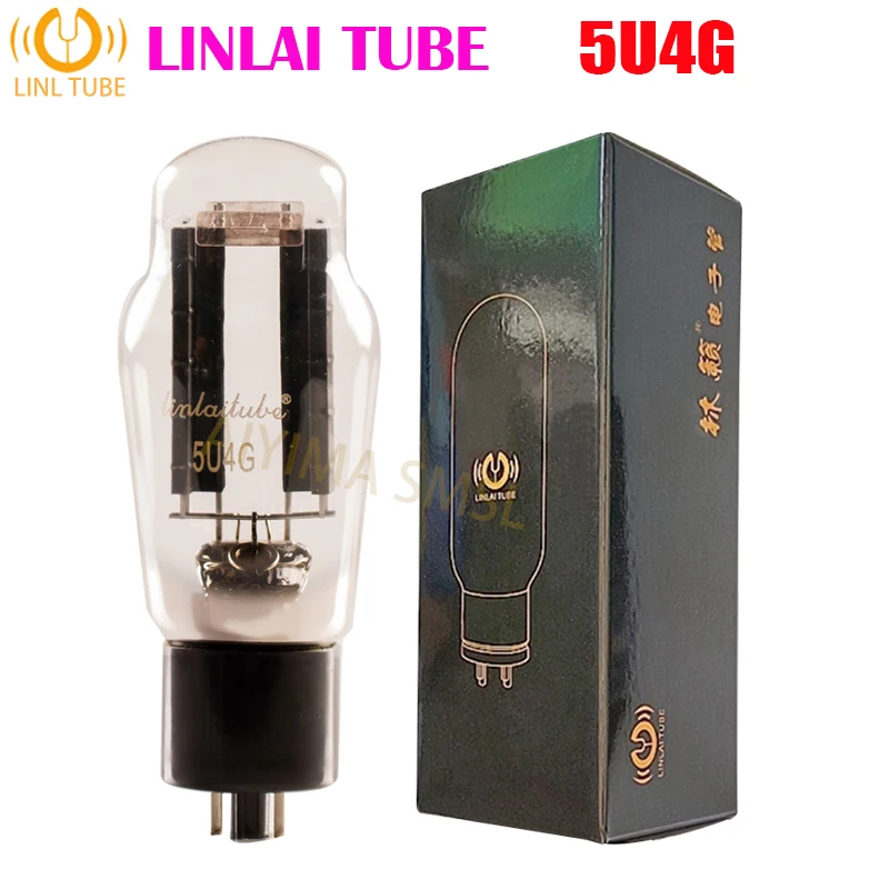 LINLAI 5U4G  Vacuum Tube rectification Replace 274B 5Z3P 5AR4 5Z3P 5Z4P GZ34 Electronic Tube Series Applies to Amplifier 6