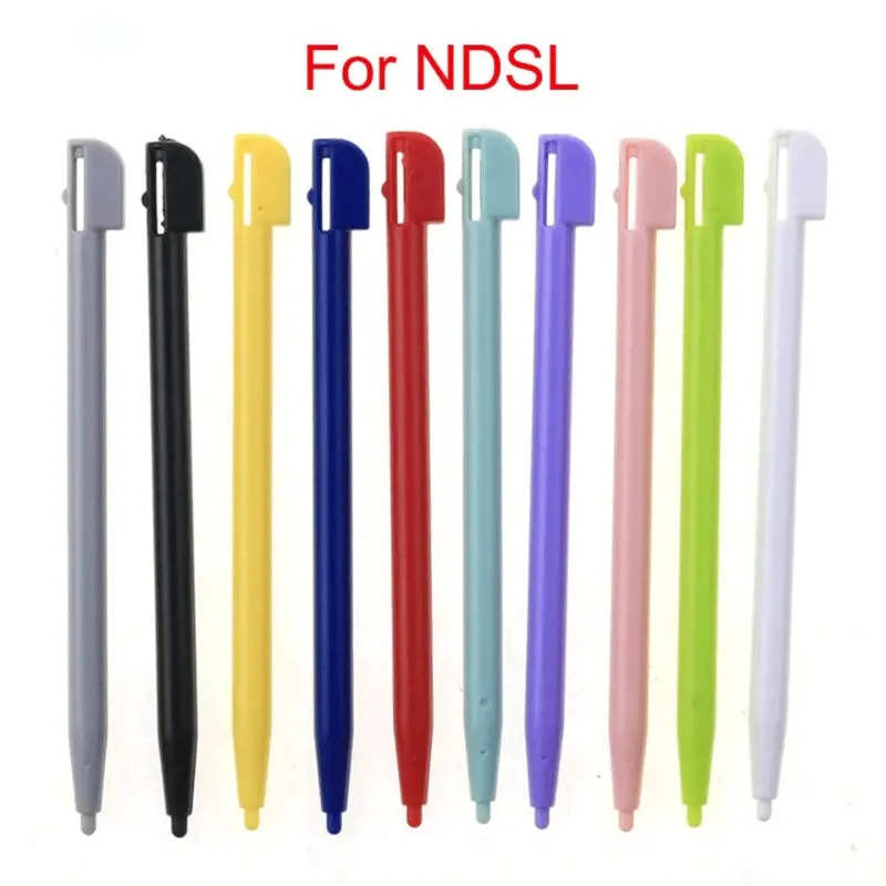 DS Lite DSL용 1pc 플라스틱 스타일러스 펜 NDSL 게임 비디오 스타일러스 터치 스크린 펜 게임 액세서리