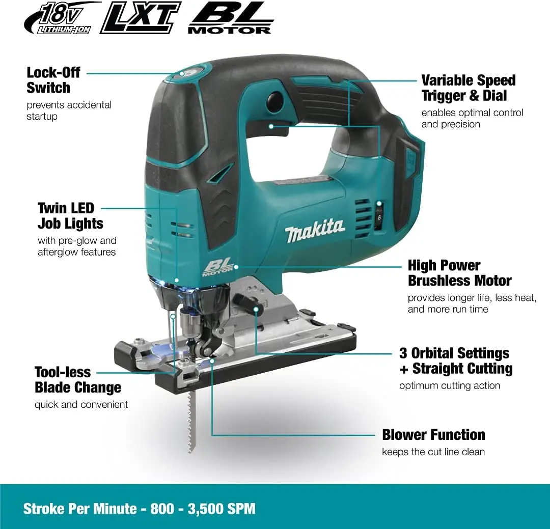 Makita DJV184 - Sierra de calar 18V LXT