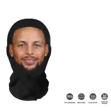 Breathable Black 3D Knitted Full-Face Mask