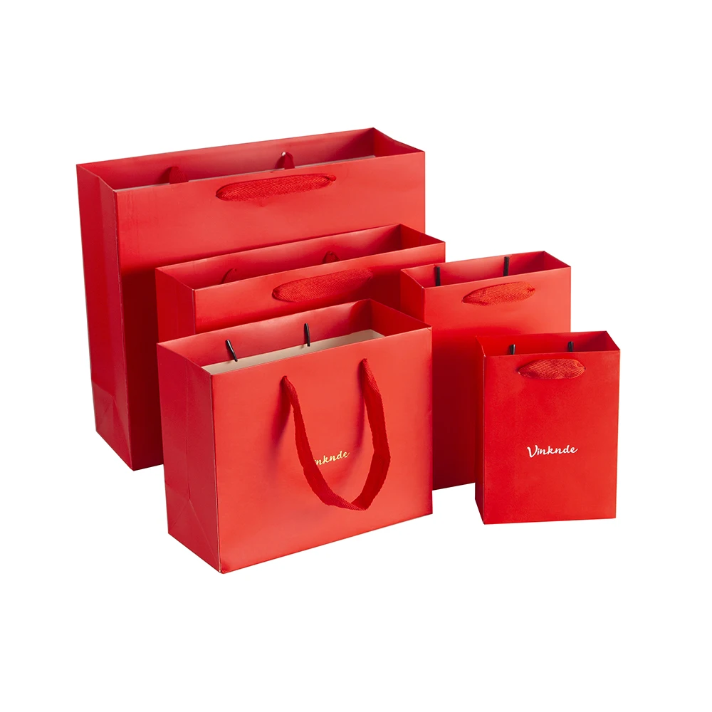 Gift Bags 16x8x22cm Paper Tote Bags with Handles Bulk Custom Logo gift-bags-16x8x22cm-paper-tote-bags-with-handles-bulk-custom-logo