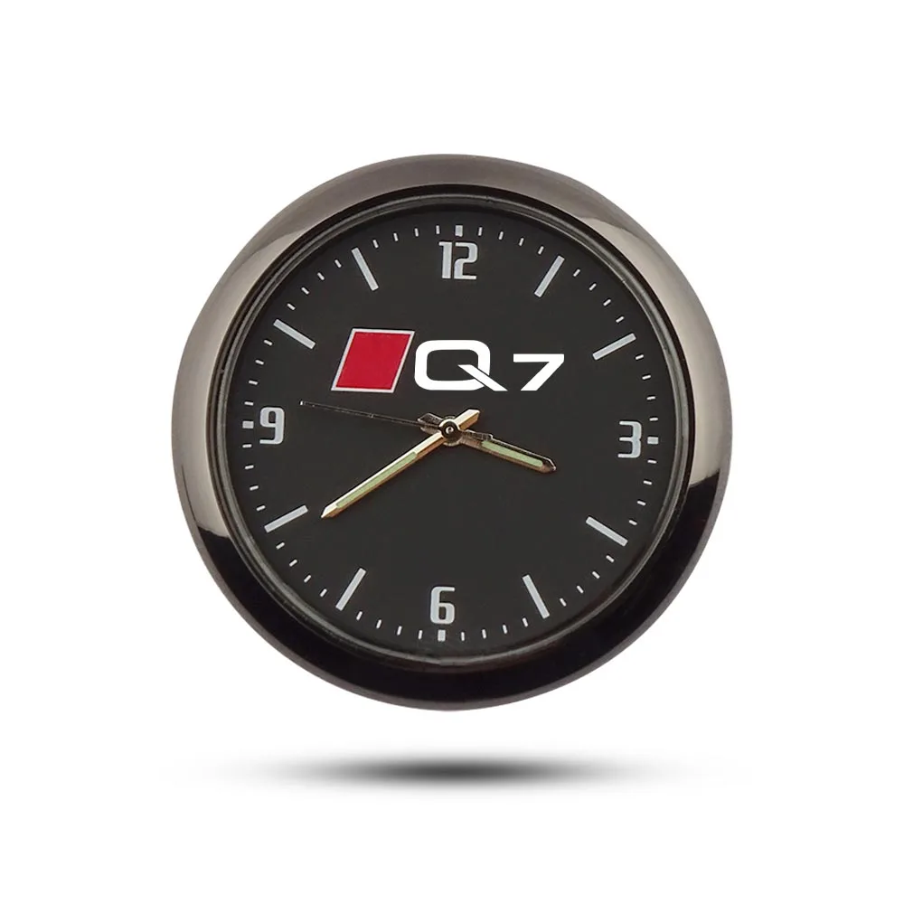 Auto Uhr Uhr Quarz Uhren Für Audi Sport A1 A2 A3 A4 B6 B7 B8 A5 A6 A7 A8 Q2  q3 Q5 Q7 Q8 TTRS Auto Ornament Auto Zubehör - AliExpress