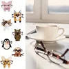1 Pc Cute 3D Animal Glasses Rack Animal Wood Carvings Sunglass Display Rack Shelf Eyeglasses Show Stand Jewelry Holder Showcase 1