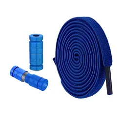 Vibrant No - Tie Elastic Shoelaces (Royal blue)
