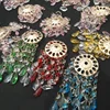 Crystal Color Colorful Pendant Glass Wind Chimes 3