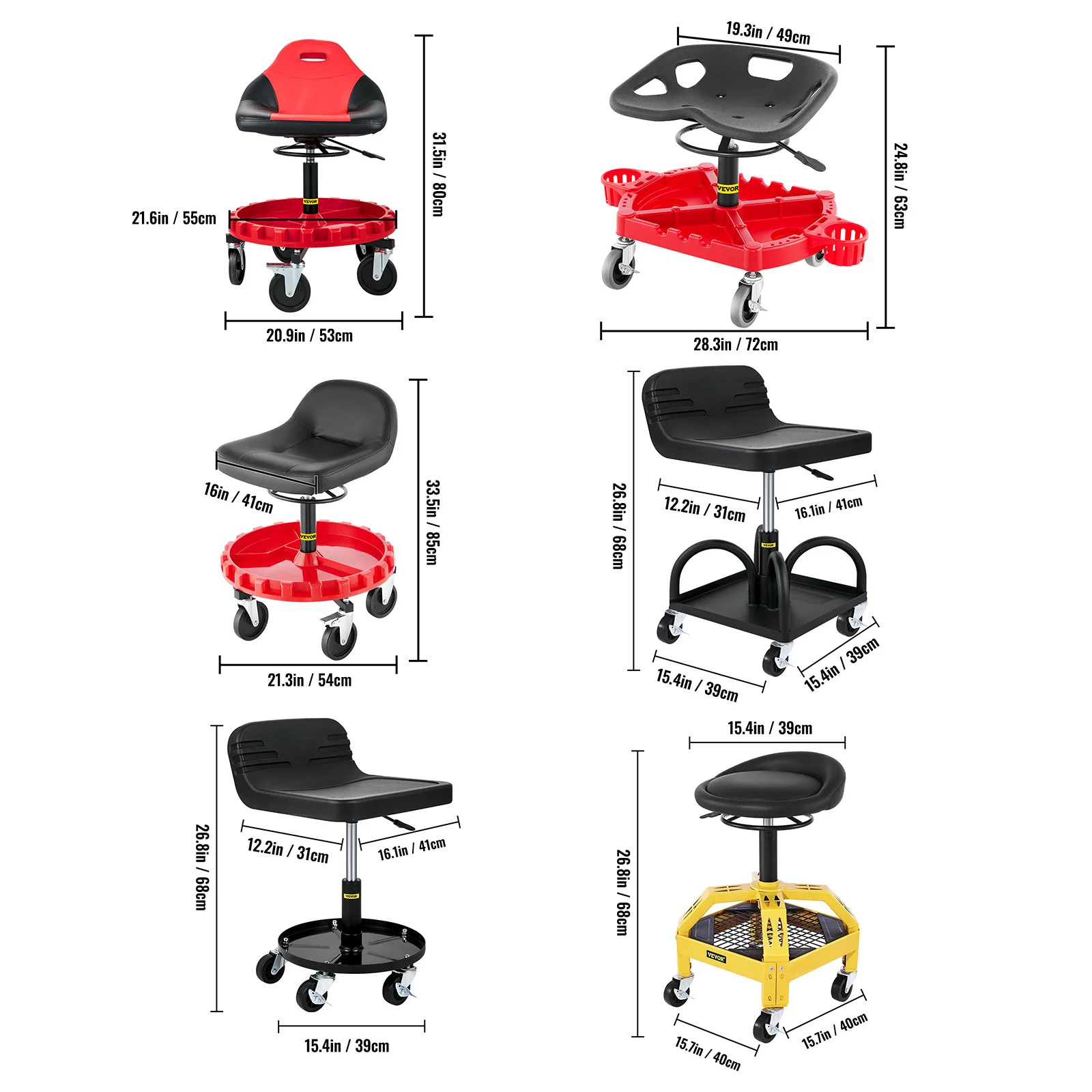Heavy duty garage stool new arrivals