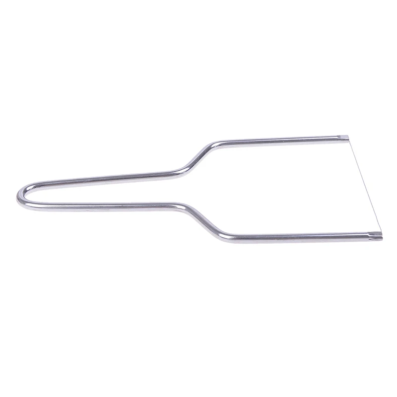 Stainless Steel Cheese Wire Slicer Cheese Butter Cutter Cake Knife for Slices Cake Slices Foie Gras 1Pc